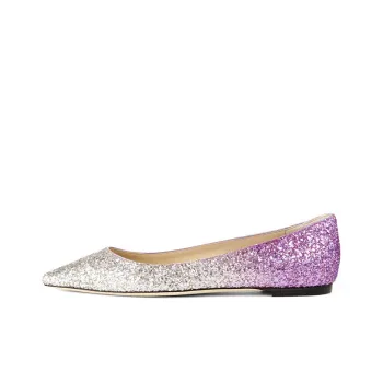 Jimmy Choo ROMY Casual Single Shoes Women's Champagne