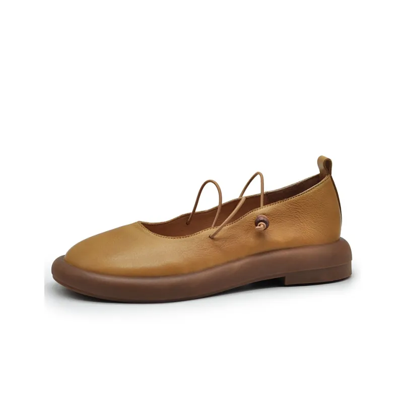 ARTMU Women's Casual Shoes Women's Low Top Camel/Ecru-1