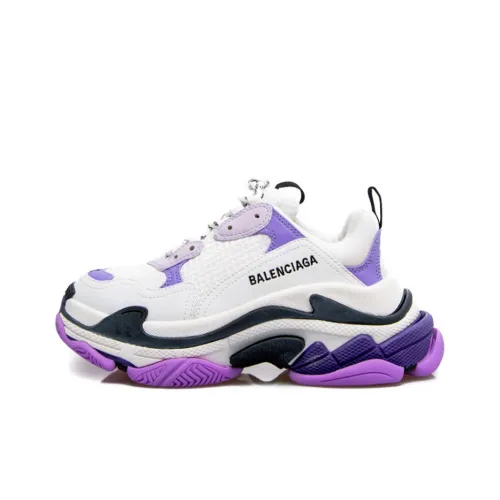 Balenciaga Women's Triple S Sneaker 'White Lilac'