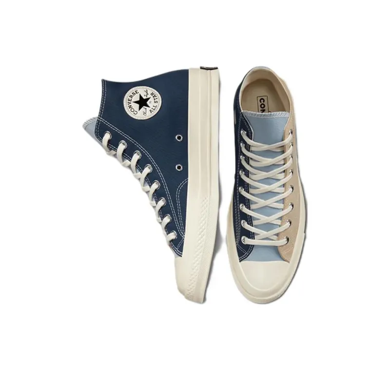Converse Chuck 70s Tri Panel High 'Beige Navy White'-2