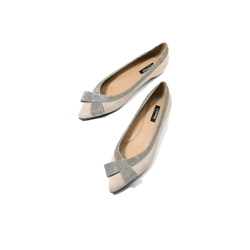 CAMEIDO Women's Casual Shoes Women's Apricot-2