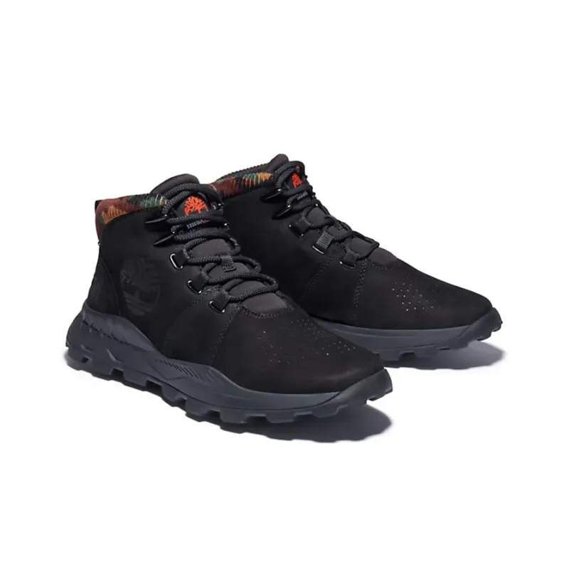 Timberland Brooklyn Euro Sprint Boots 'Black And Camouflage Collar'-3