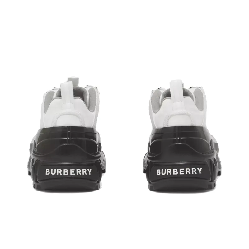 Burberry Arthur Cushioning Low-Top Chunky Sneakers Women's White-3