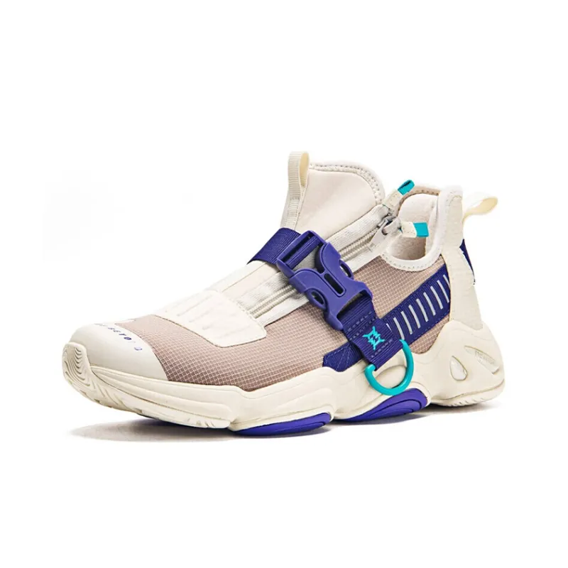 361° Chunky Sneakers Men Low Top Gray/Purple-1