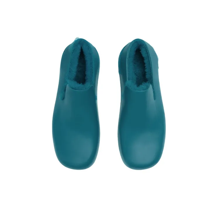 Bottega Veneta Casual Single Shoes Women's Blue-2