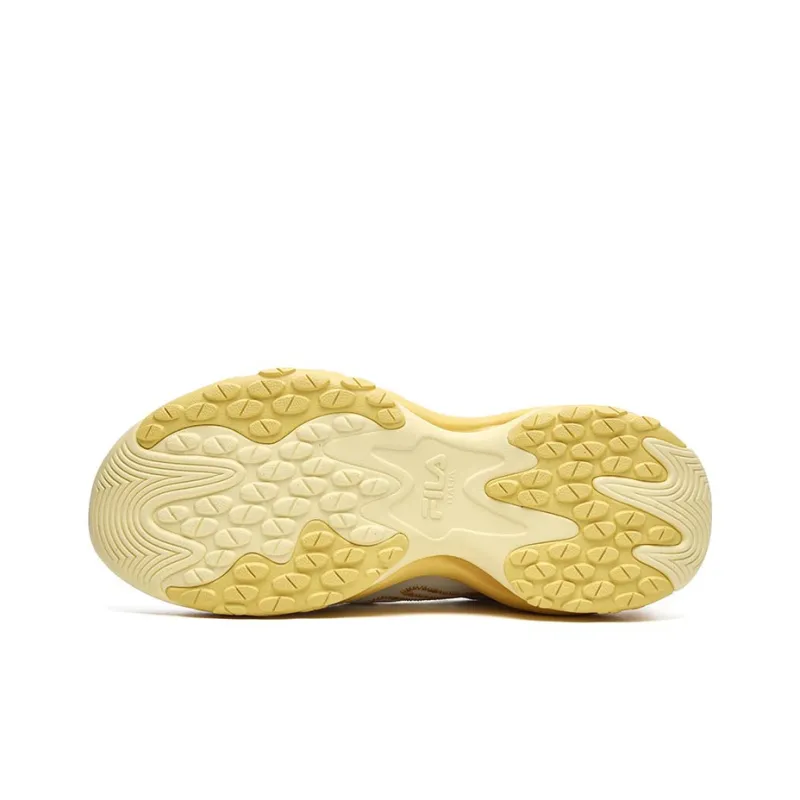 FILA FUSION Cheese Sneakers 'Yellow White'-4