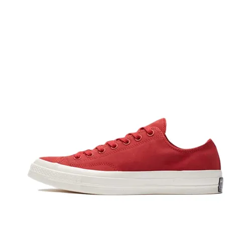 Converse 1970s Canvas Shoes Unisex Low-Top Matte Red