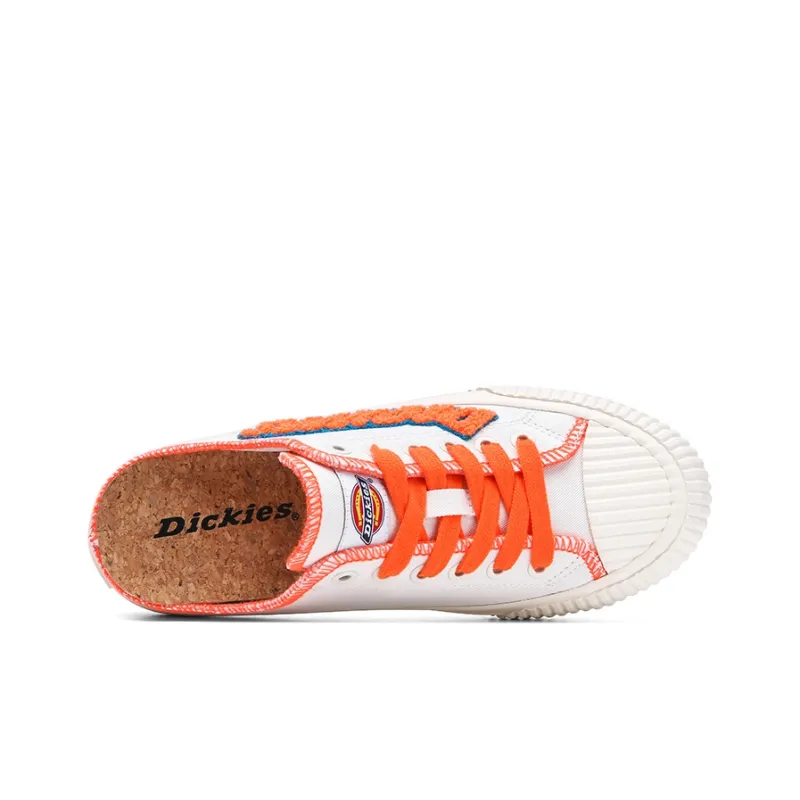 Dickies Breathable Low Top Canvas Shoes Women's White-3