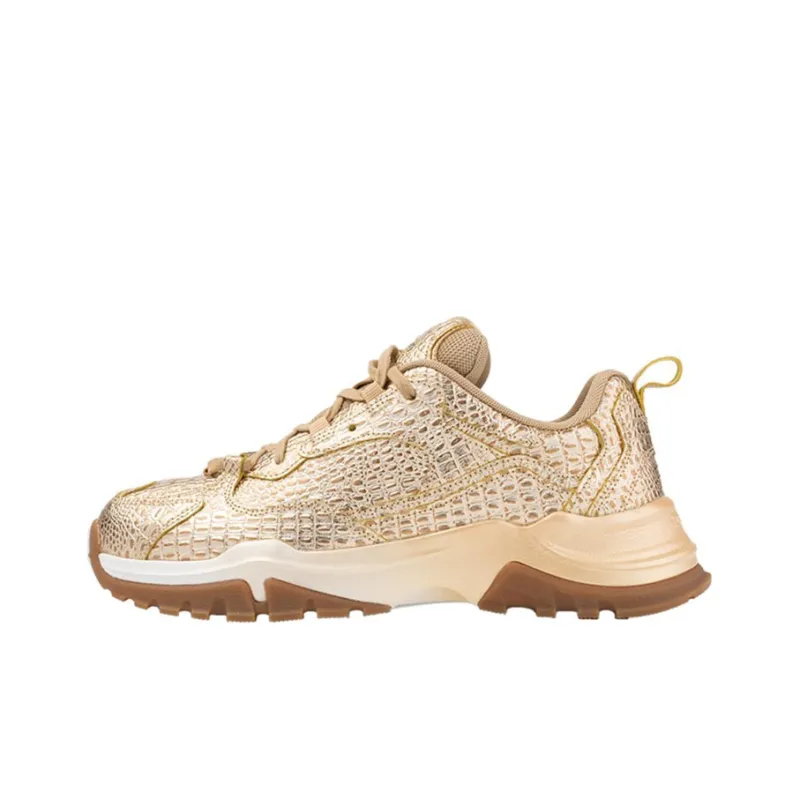 Discovery Expedition Cushioning Anti-Slip And Wear-Resistant Low-Top Chunky Sneakers Men's Gold-0
