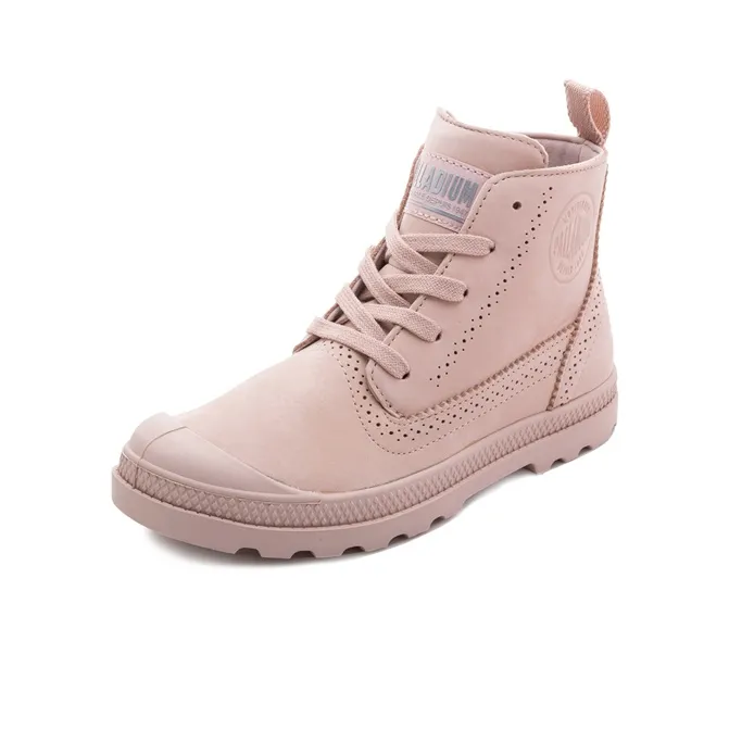 Palladium Pampa Outdoor Boots Women's Mid Top Pink-1