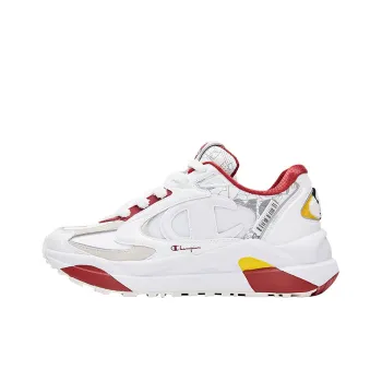 Pop Mart X Champion Chunky Sneakers Men Low Top White/Red
