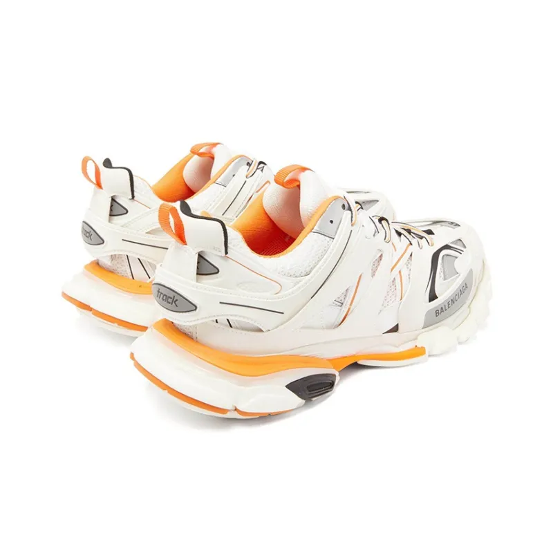 Balenciaga Track Sneaker 'White Orange' Women's-2