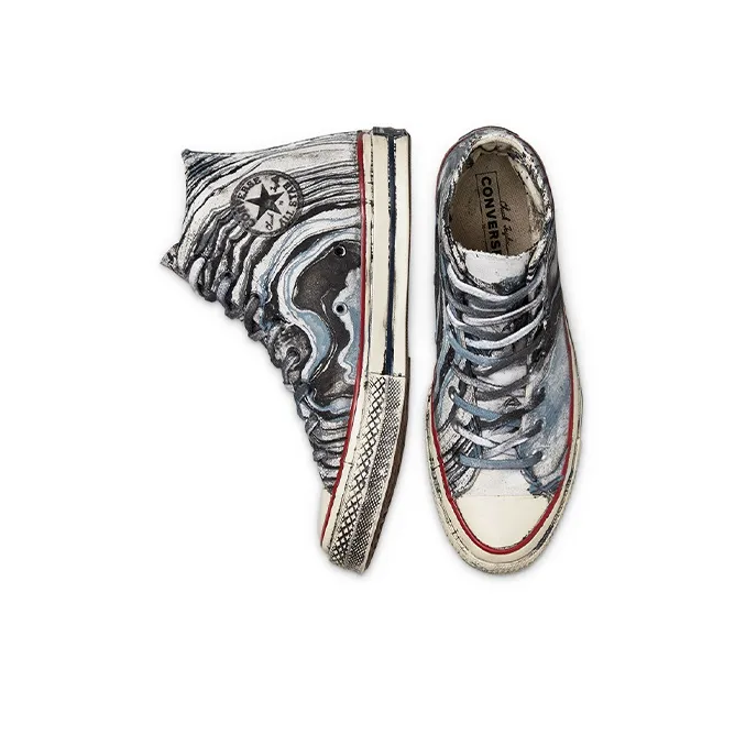 Converse Chuck Taylor All Star 70 Hi Black Hydro Dip Dyed-3