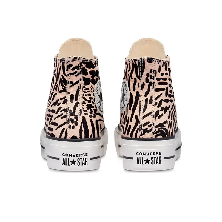 Converse Women's Chuck Taylor All Star Platform High 'Jungle Art'-4