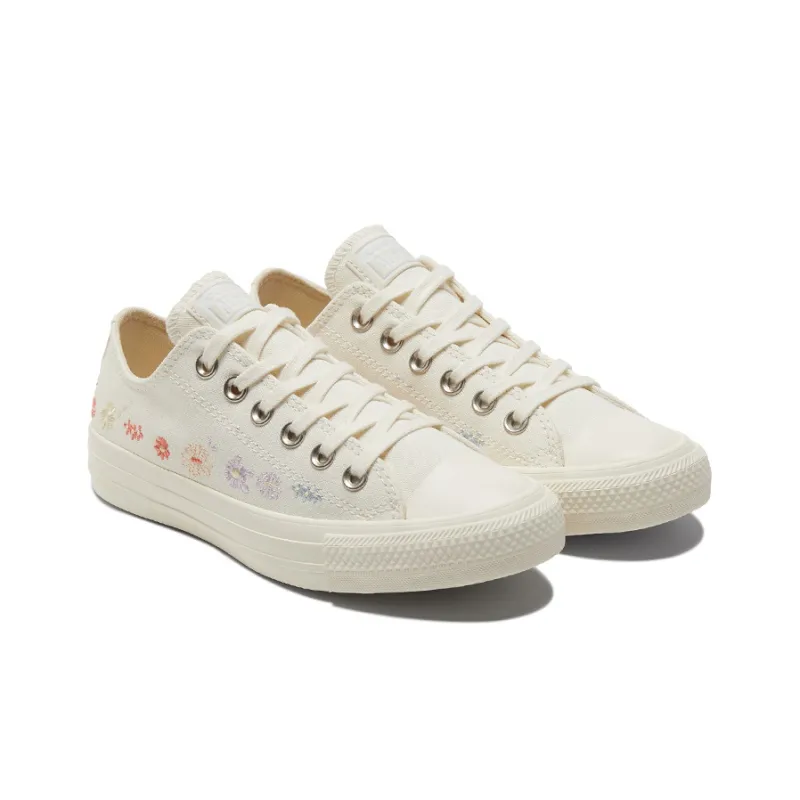 Converse Women's Chuck Taylor All Star Low 'Embroidered Floral Egret' Women's-2