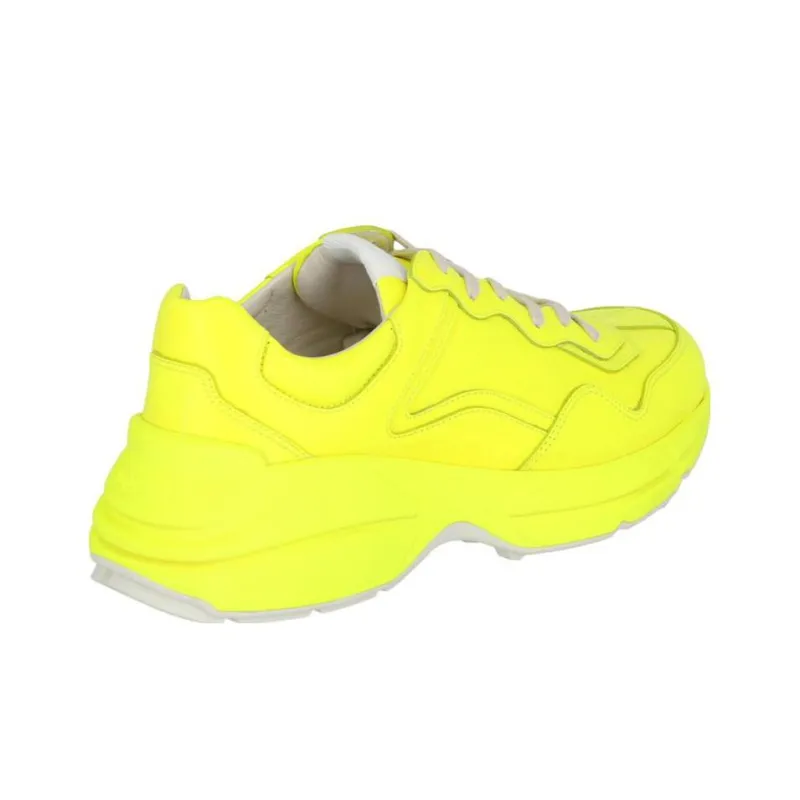 GUCCI Rhyton Low 'Yellow Fluorescent'-4