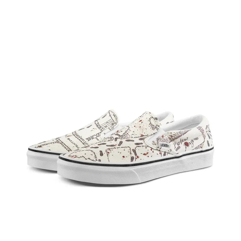 Vans Harry Potter X Classic Slip On 'Marauder's Map'-1