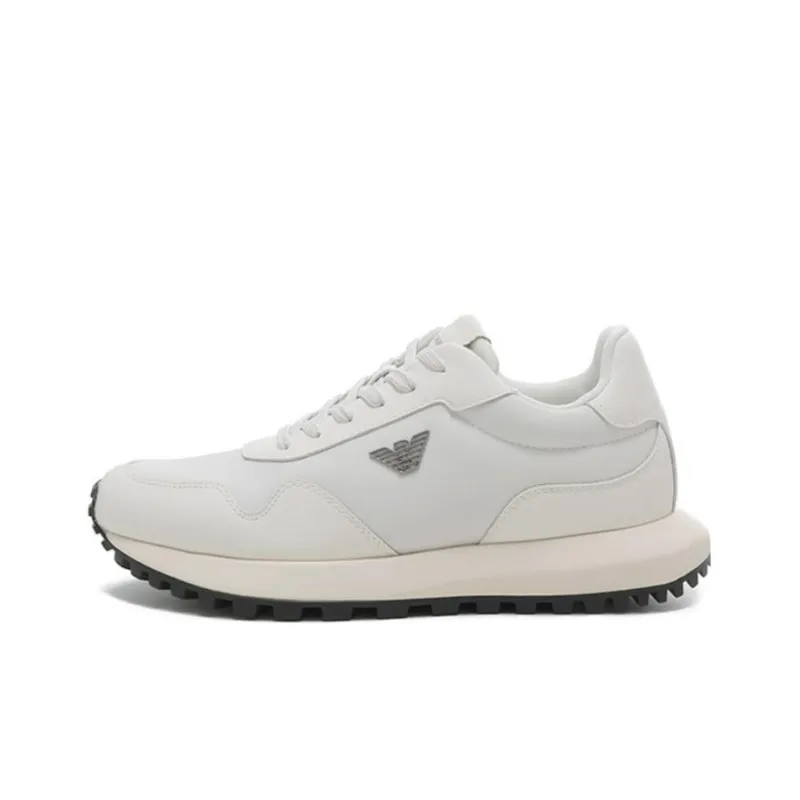 EMPORIO ARMANI Sustainability Values Lace Up Sneakers-0