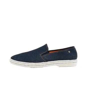 Rivieras Women's Casual Shoes Unisex Low Top Dark Denim Blue