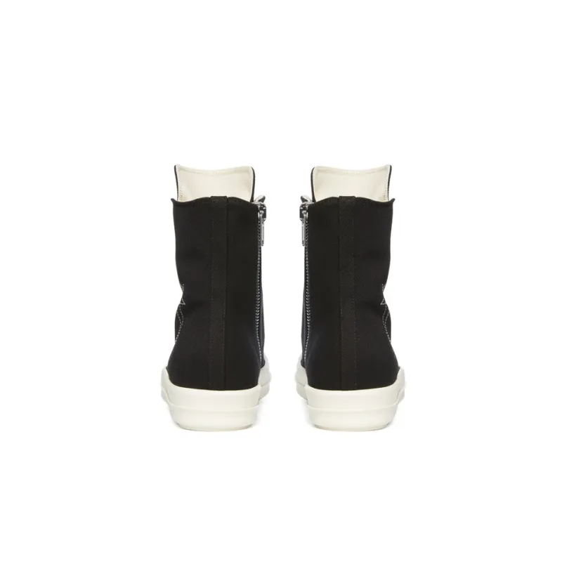 Rick Owens DRKSHDW High Top Black Milk-3