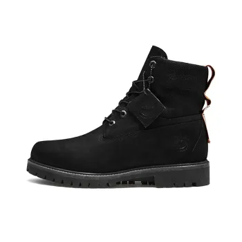 Timberland Premium 6 Inch Black Boots