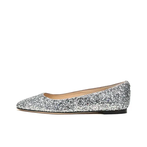 Jimmy Choo Mirele Flat Women's Casual shoes deportivos Women's Blue