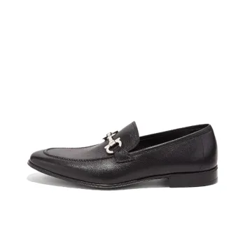 FERRAGAMO GANCINI Loafers Men's Black