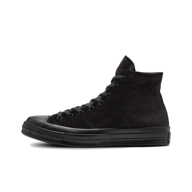 Converse Chuck 70 High Velvet 'Triple Black'-0