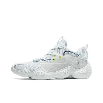 XTEP Anti Slip Wear Resistant Low Top Chunky Sneakers Men's White