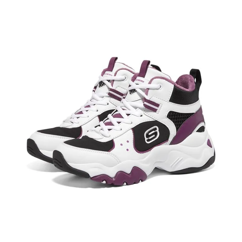 Skechers D'LITES 3.0 'White Purple' Women's-2