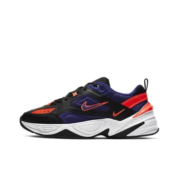 Nike M2K Tekno Black Deep Royal Blue Bright Crimson