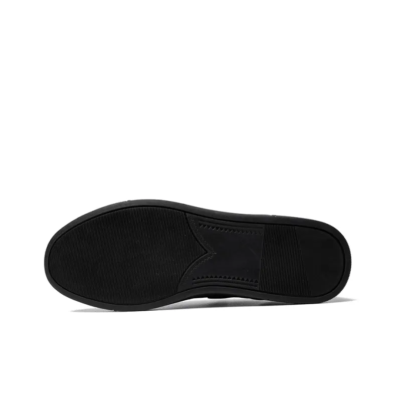 YEDANI Low Top Canvas Shoes Men's Black-4