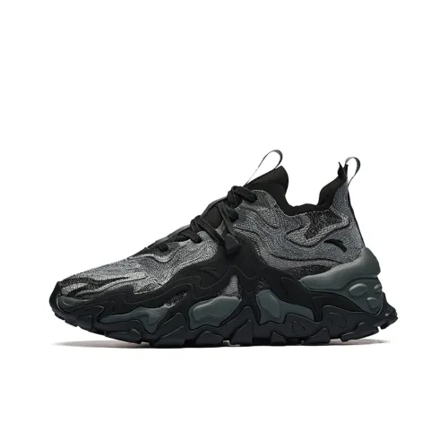 Anta Callus Removal Pro Low Top Chunky Sneakers Men's Black Gray