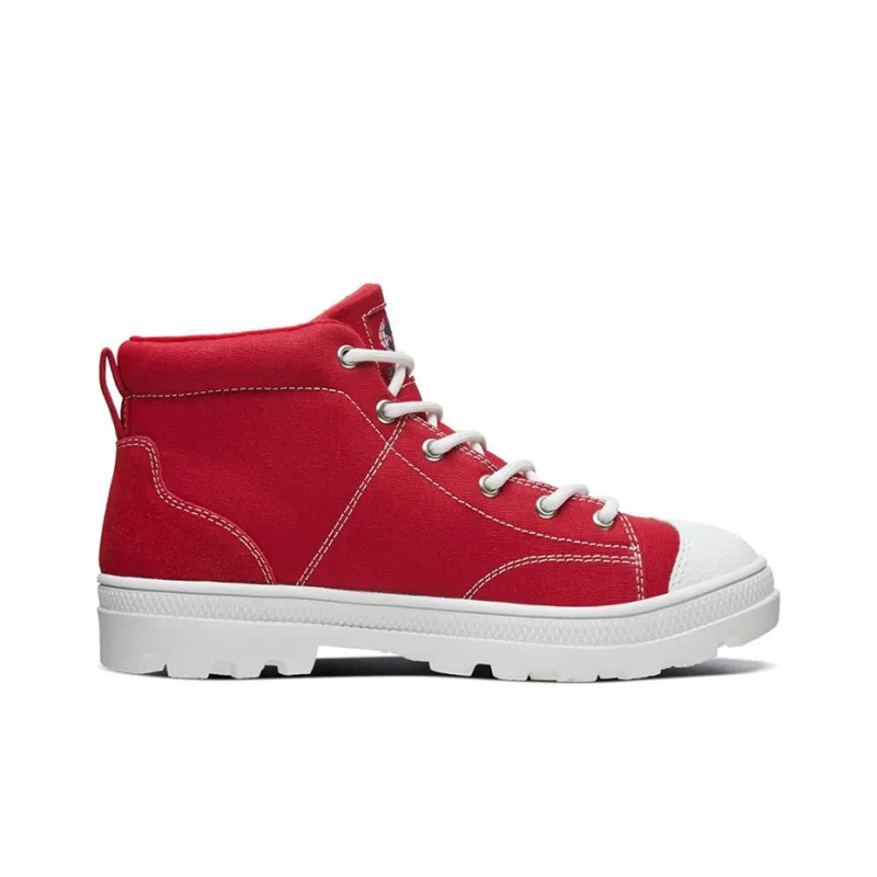 Skechers Roadies High Gang Canvas Shoes Red Women's-1