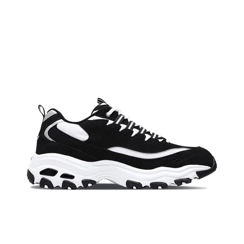 Skechers D'Lites 1.0 'Black White'-1