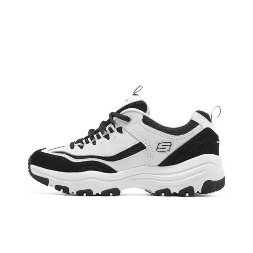 Skechers I-Conik Chunky Sneakers Women's Low-Top White/Black