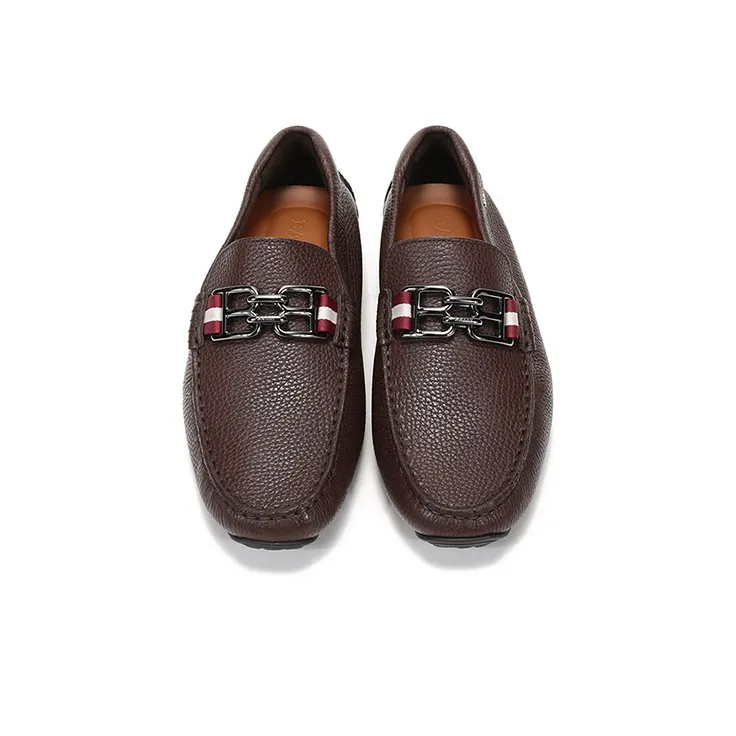 BALLY Men's Casual Shoes Men Low Top Coffee-3