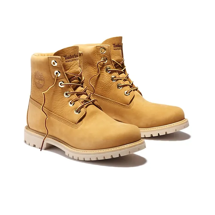Timberland 6 Inch Nellie Paninara Collarless Waterproof Boot 'Wheat' Women's-2
