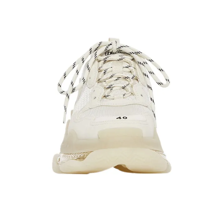 Balenciaga Triple S Clear Sole Beige-2