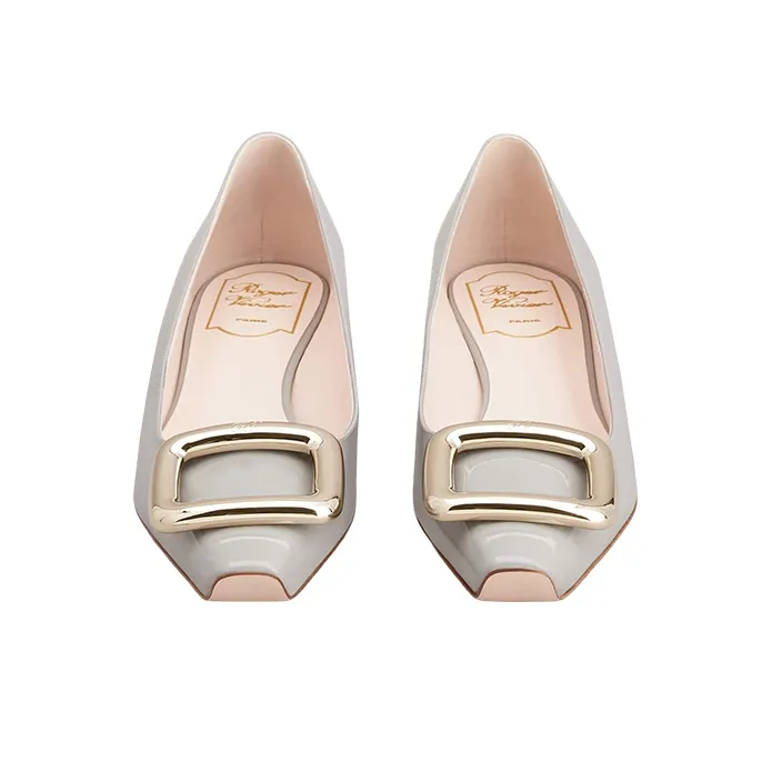 Roger Vivier Casual Single Shoes Women's Gray-2