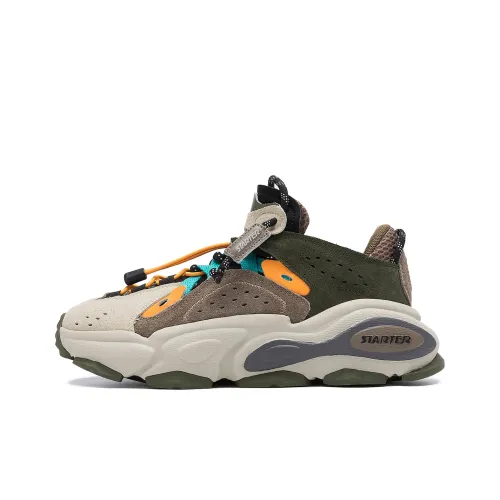 STARTER Chunky Sneakers Men Low-Top Army Green/Black/Gray/Orange/Blue