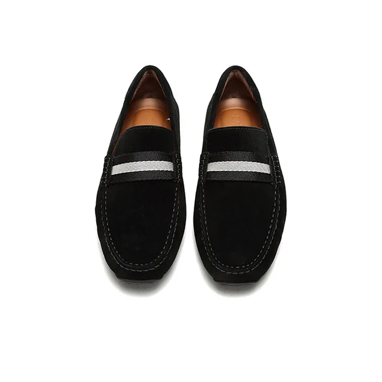 BALLY Pearce Black Suede Loafers Men Black-2