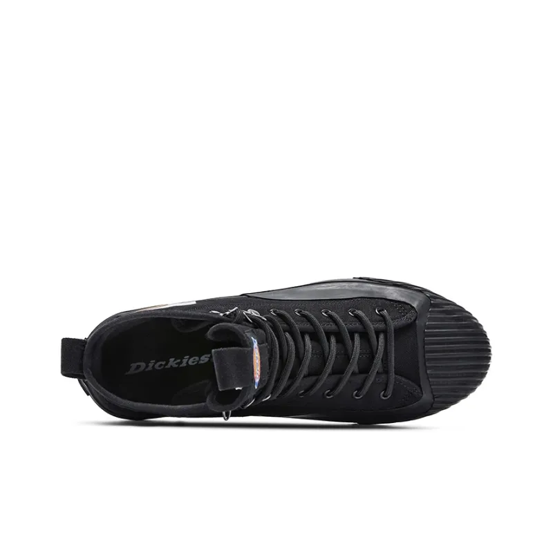 Dickies High Top Canvas Shoes Unisex Black-2