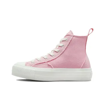 Chuck Taylor All Star Women's Converse Lift Platform High 'Oversized Patch Sunrise Pink' Women's