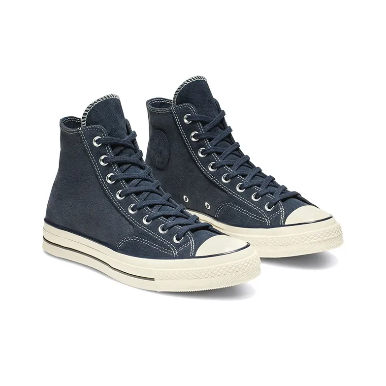 Chuck 70 Converse Leather High 'Obsidian'-2