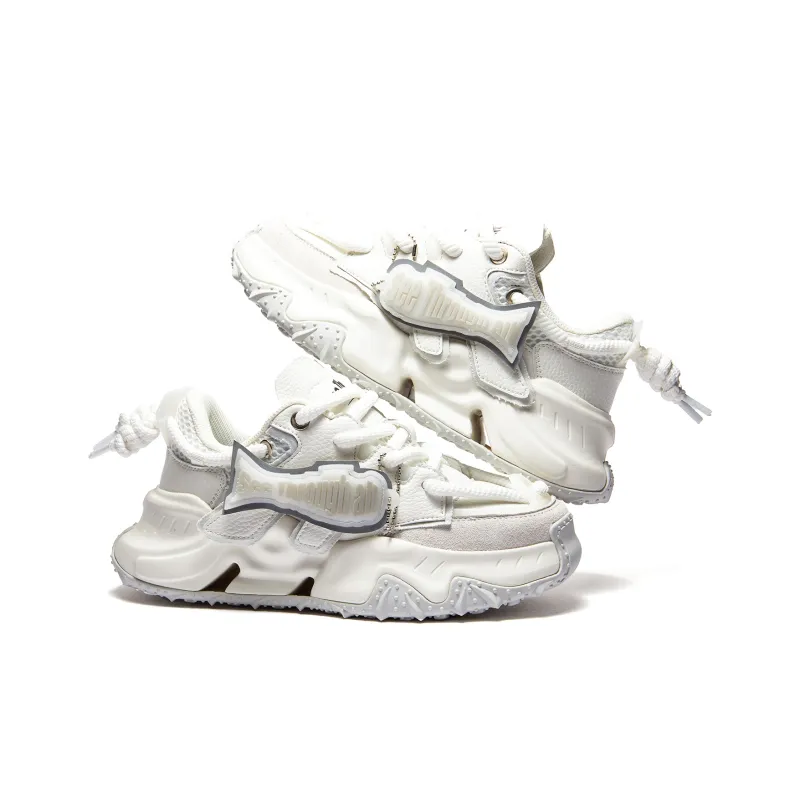 RIFUGIO VO' Flying Fish No.1 Wear-Resistant Height Increasing Low-Top Chunky Sneakers Unisex-12