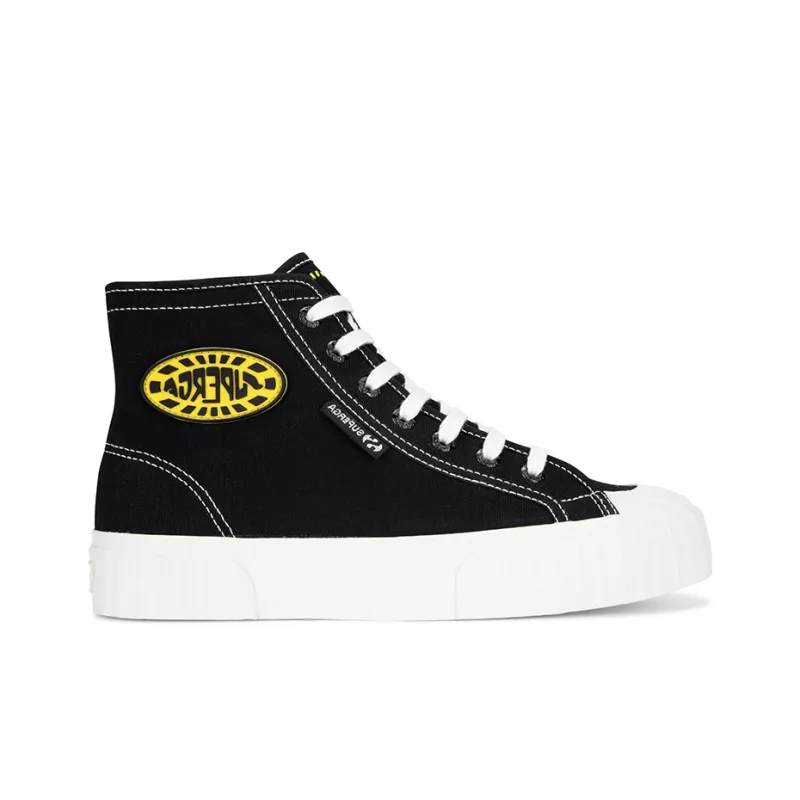 SUPERGA Canvas Shoes Unisex High-Top Black-1