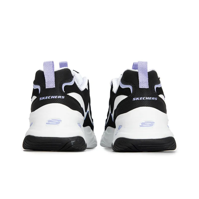 Skechers D'LITES 4.0 'Black Purple' Women's-3