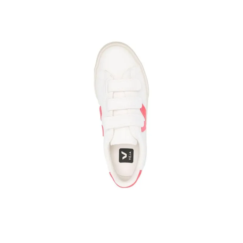 VEJA Slip-Resistant Low-Top Skateboard Shoes Women's Pink White-4