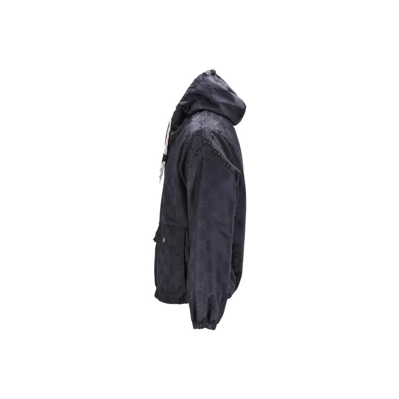 GUCCI GG jacquard Hooded Jacket-2